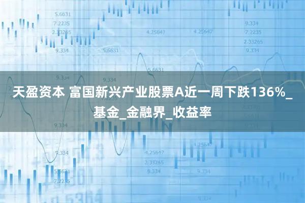 天盈资本 富国新兴产业股票A近一周下跌136%_基金_金融界_收益率
